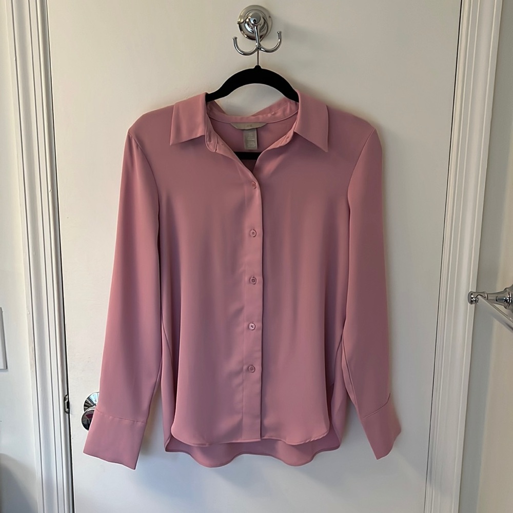 H&M button down blouse